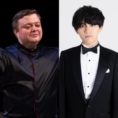 指揮者ミッコ・フランク　ピアノ亀井聖矢
