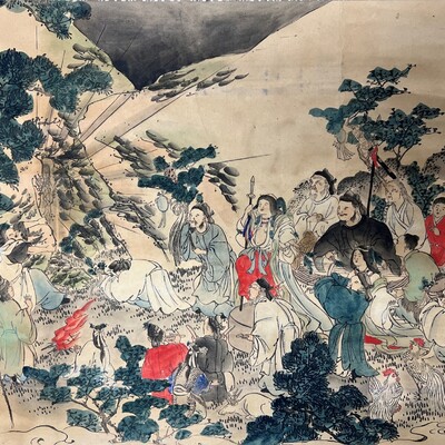 「天岩戸図」（個人所蔵）