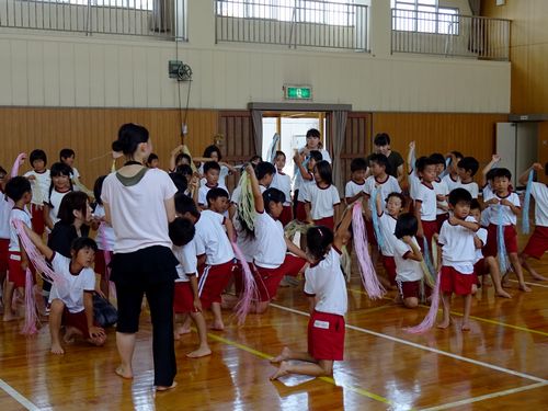 ダンスの最後の決めポーズ