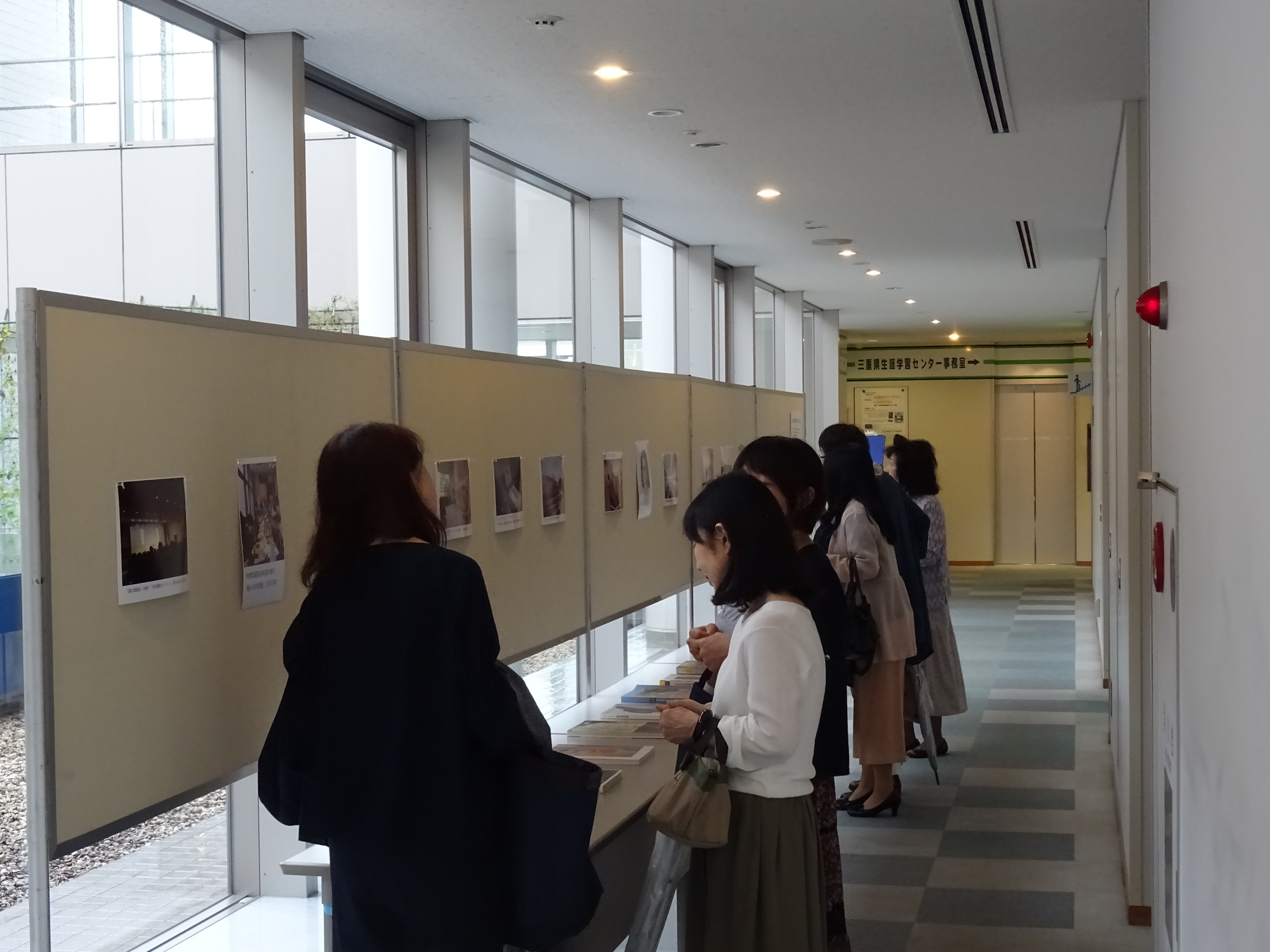 35年のあゆみ展の様子