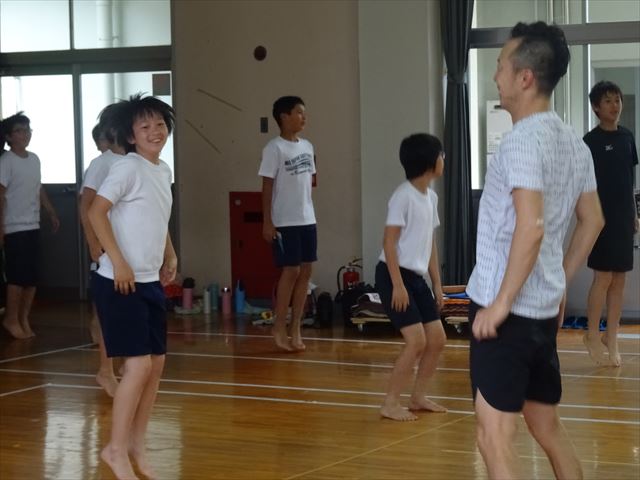 準備体操