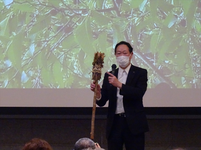 二船祭の祭具「シゲ」