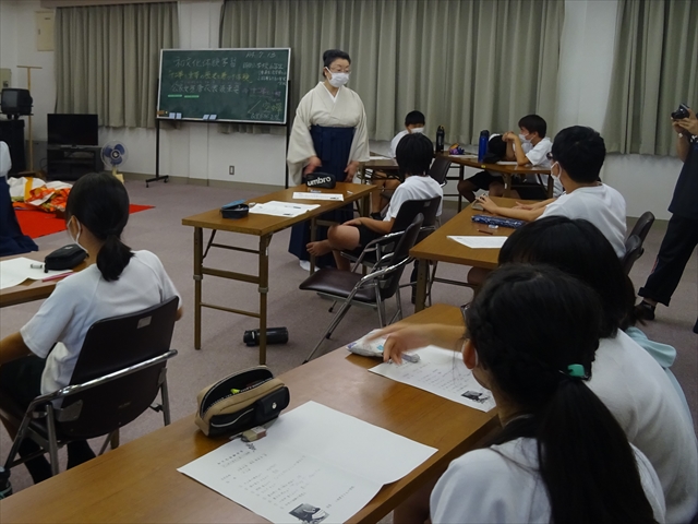 平安時代の暮らしについて学習