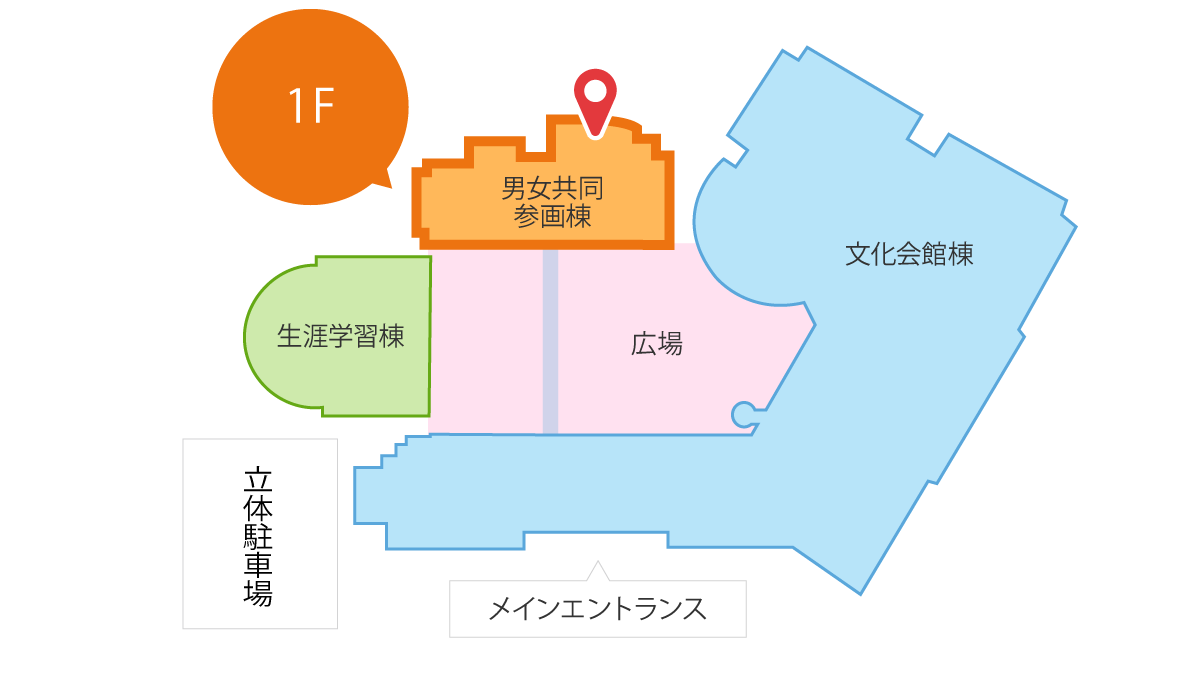 レストランカフェ位置図