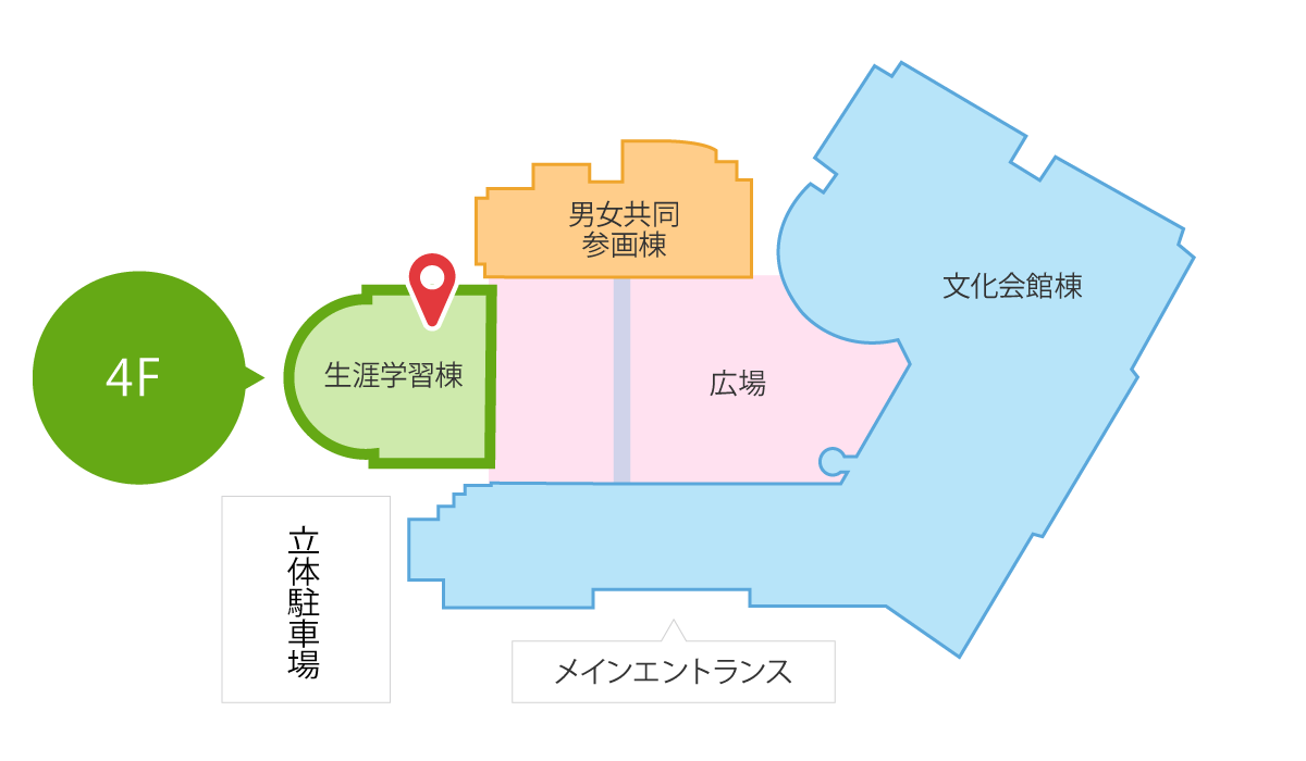 大研修室位置図