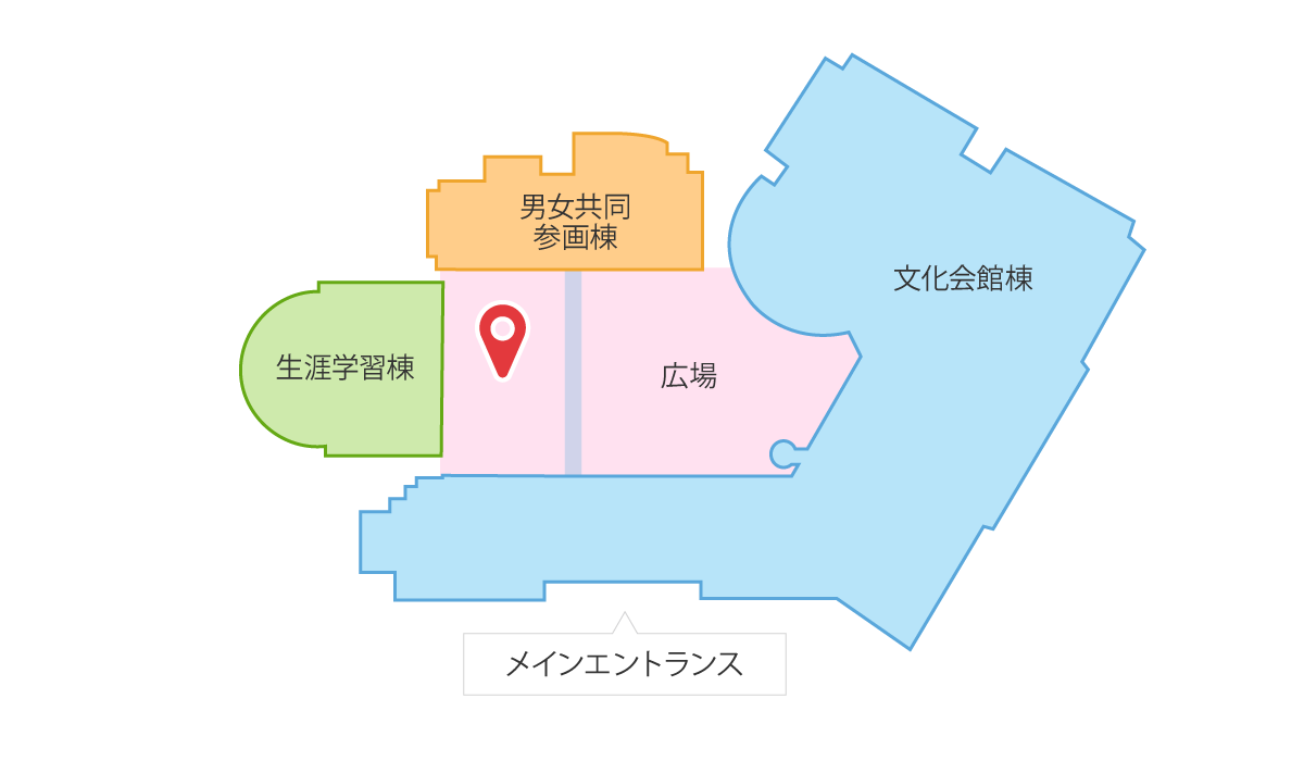 知識の広場位置図