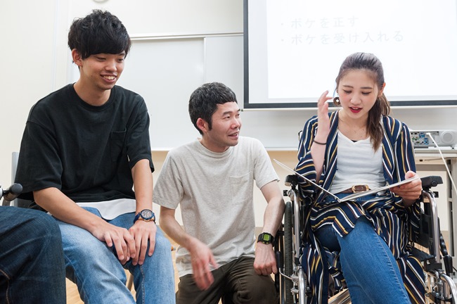 介護に寄り添う演技体験講座